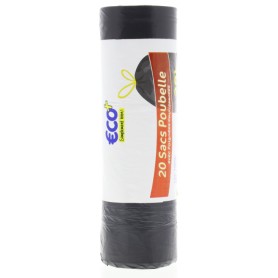 Sacs poubelle coulissant 30L X 20 - ECO+