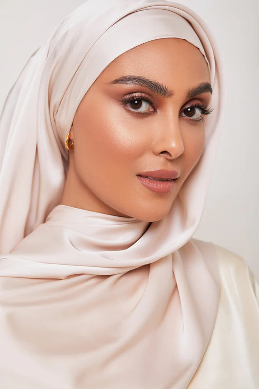 Hijab satin PERLE