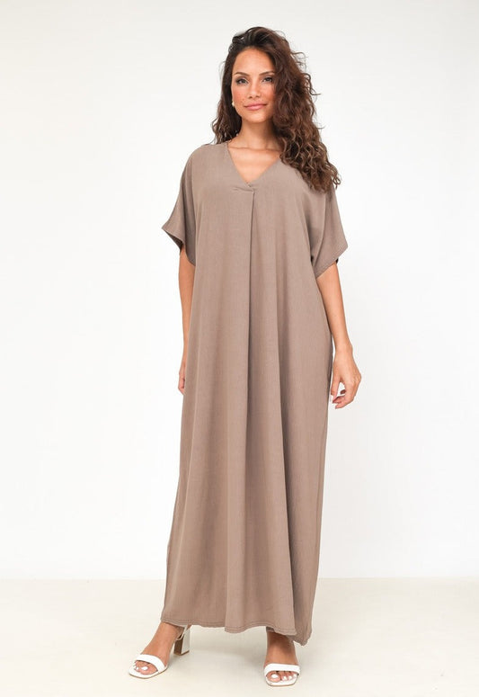 Robe fluide BEIGE