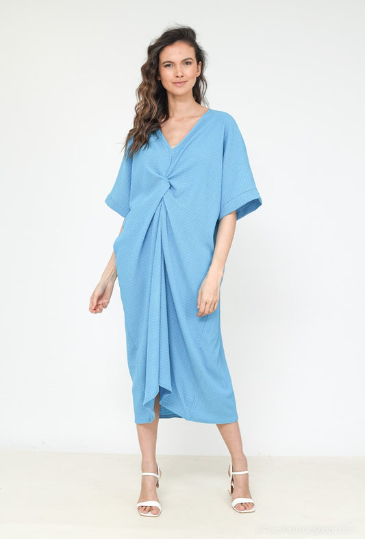 Robe midi BLEU