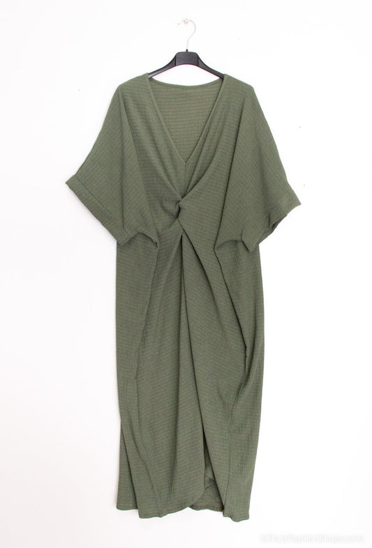 Robe midi VERT