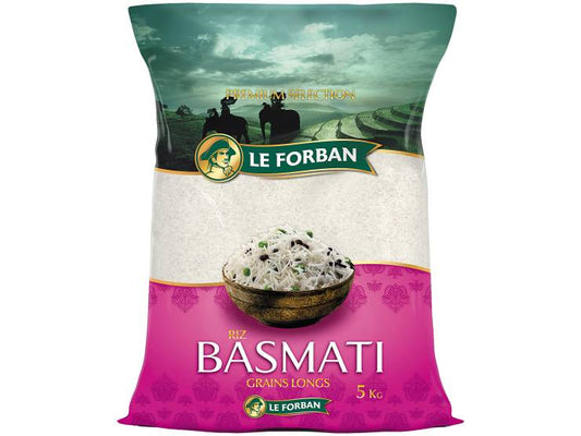 Riz Basmati 5kg Le Forban