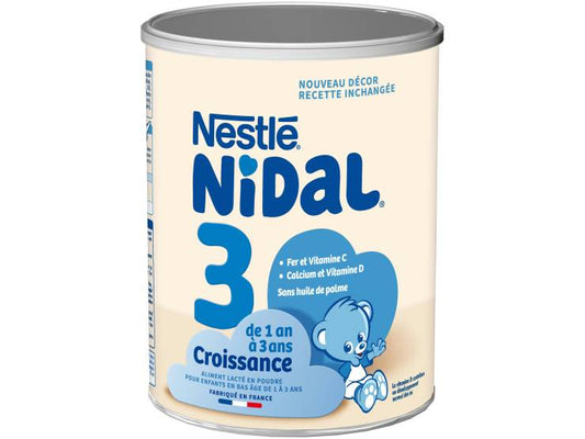 Nidal Croissance Poudre Boîte  NIDAL 800g