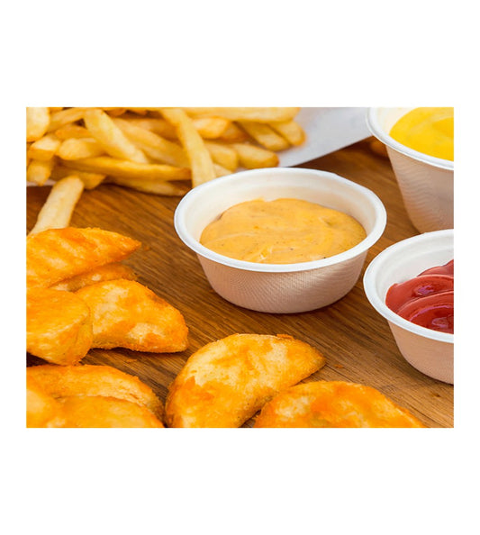 Pot sauce bagasse 55ml x50