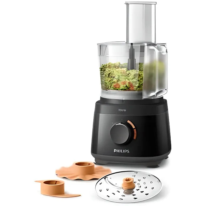 ROBOT MÉNAGER COMPACT 1.5L NOIR PHILIPS - HR7310/10